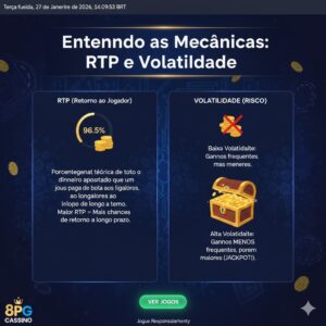 Entendendo as Mecânicas: RTP e Volatilidade