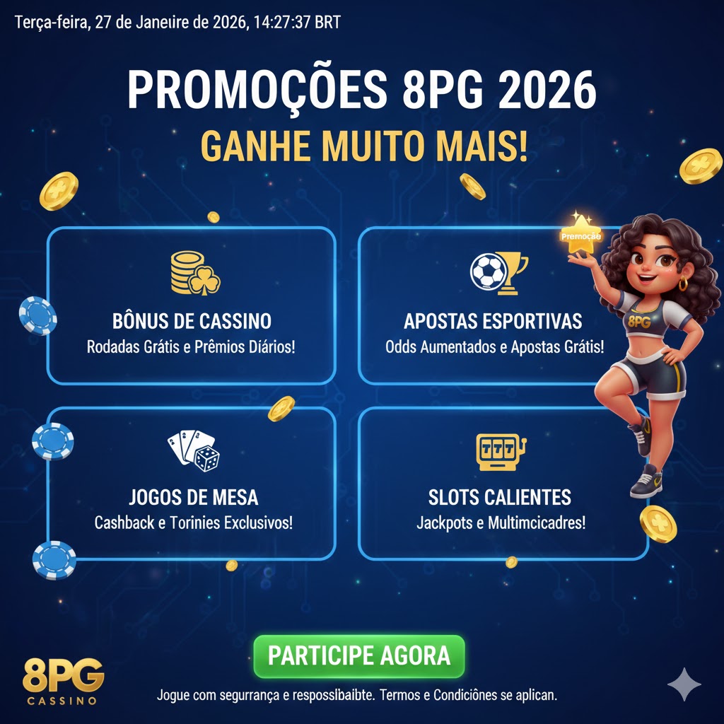Promoções 8PG 2026