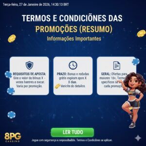 Termos e Condições das Promoções 